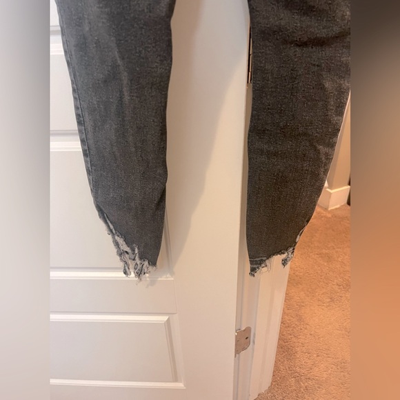 Topshop Jamie Skinny Jeans - Washed Black - Picture 3 of 3